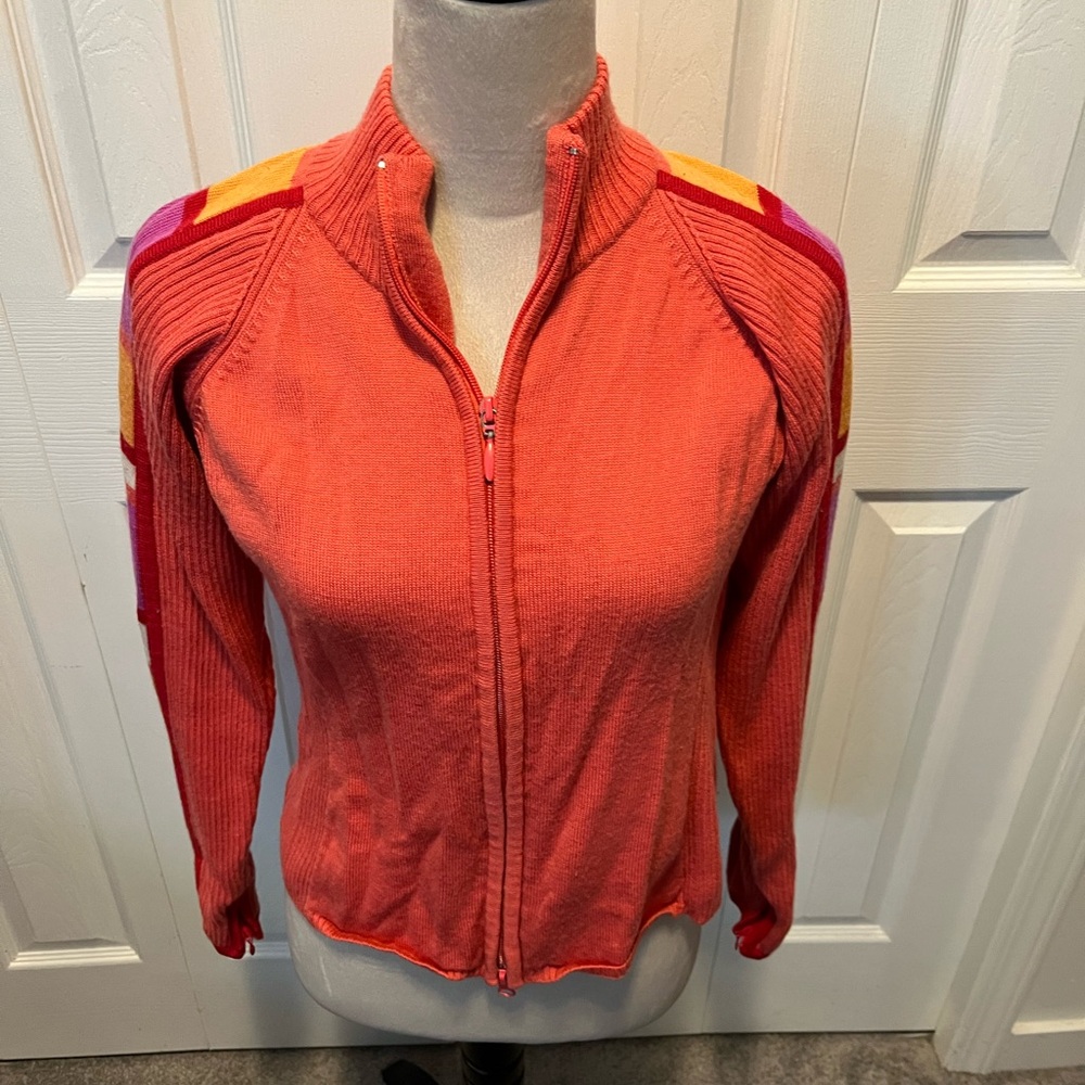 Icelandic Design size L Colorful Zip-Up Jacket